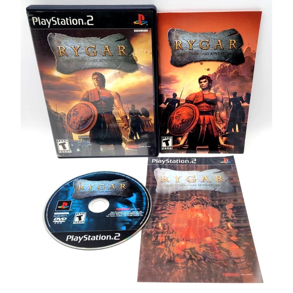 Rygar: The Legendary Adventure CIB COMPLETE IN BOX PS2 (Sony PlayStation 2 2002)